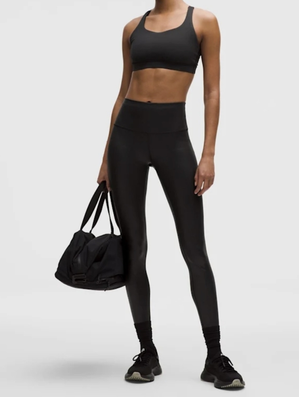 Lululemon Wunder Train Leggings – Matte Foil – Size 4 – 28” Inseam